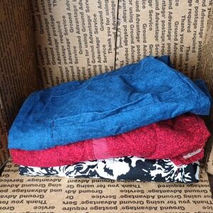 Stylish Blue and Red Women's Tops